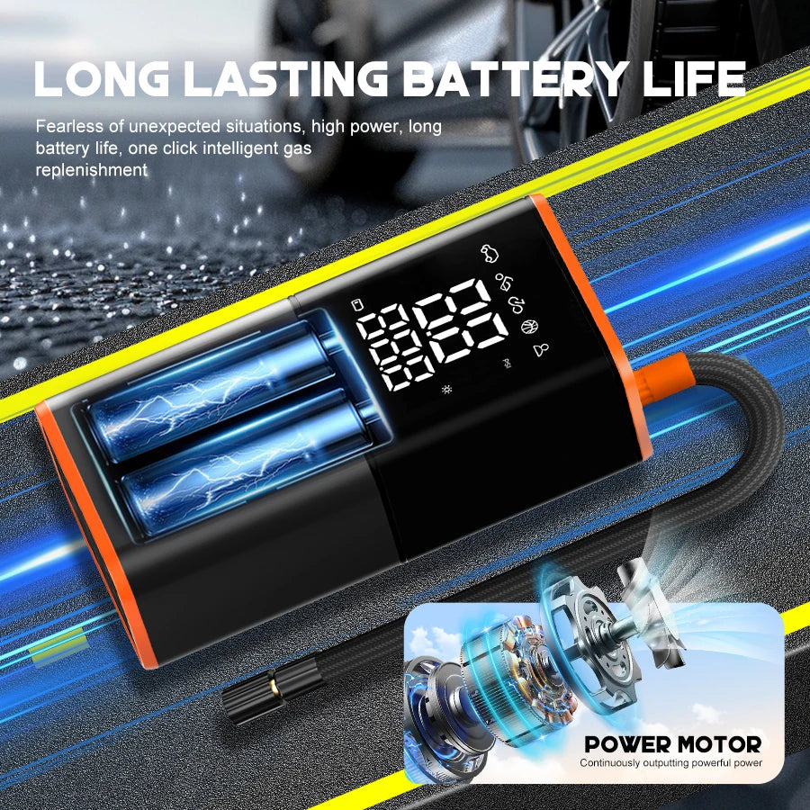 QuickFill Portable Tire Pump