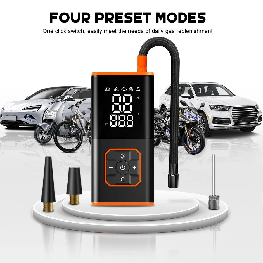 QuickFill Portable Tire Pump