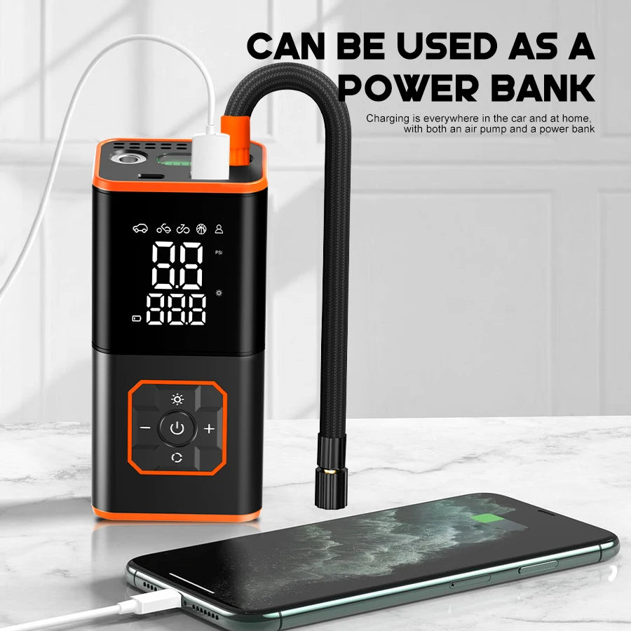 QuickFill Portable Tire Pump